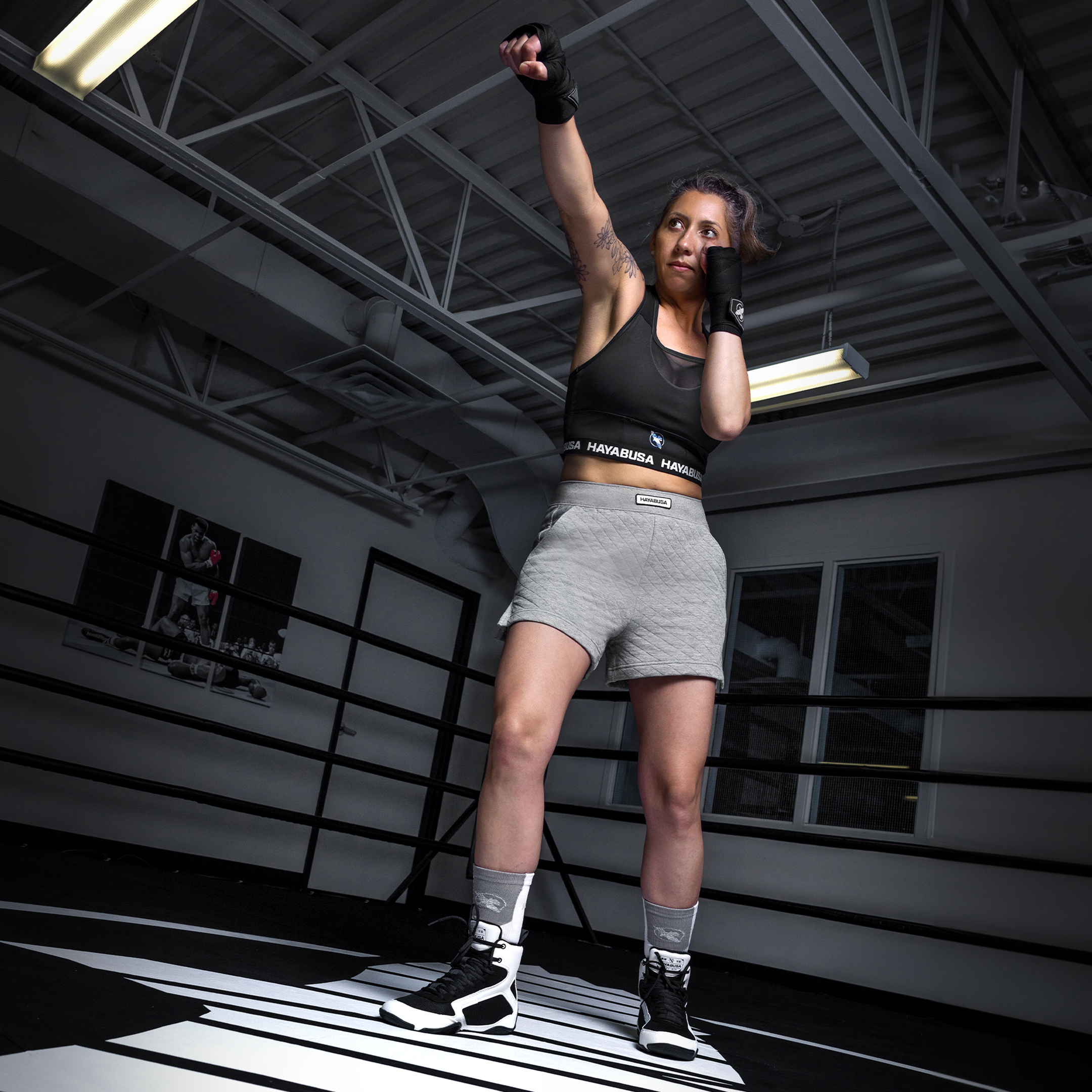 Quilted Active Shorts | Women's Athletic Shorts • Hayabusa