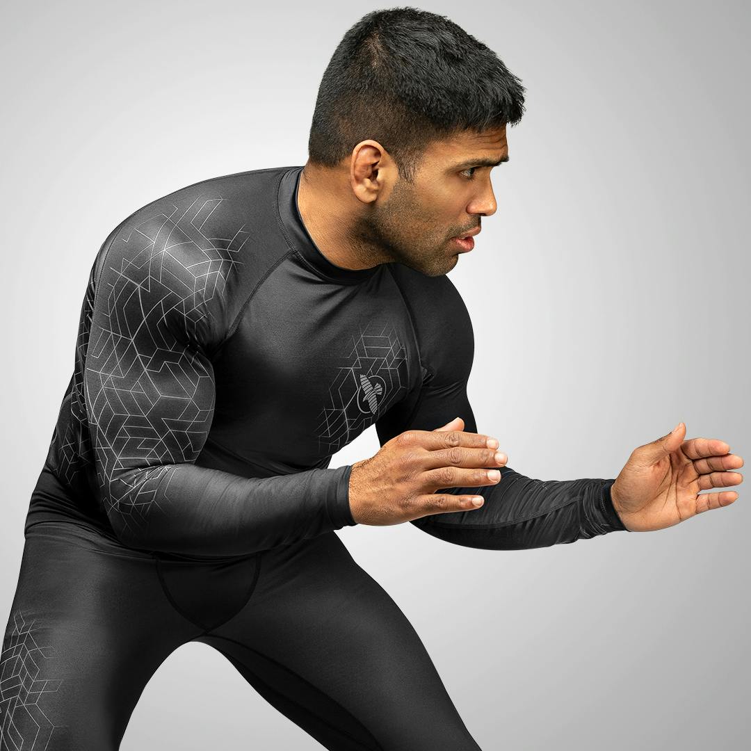 Hayabusa Geo Long Sleeve Rash Guard - Picture 5 of 22