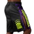 Black/Neon Icon Fight Short - Back shot with right perspective