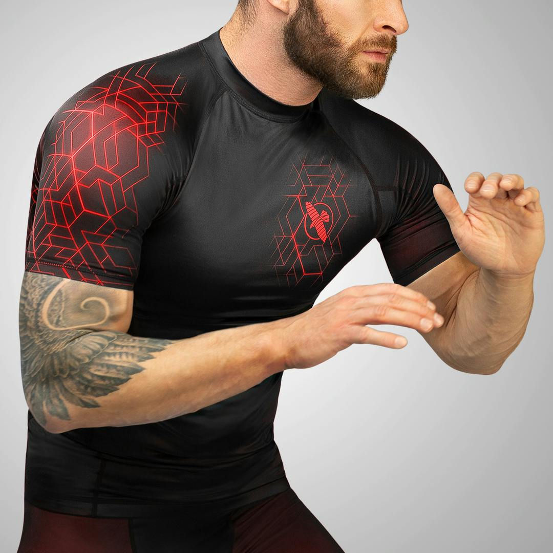Hayabusa Geo Short Sleeve Rash Guard - Picture 19 of 22