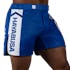 Blue/White Hayabusa Icon Mid-Thigh Fight Shorts - Main shot w right perspective