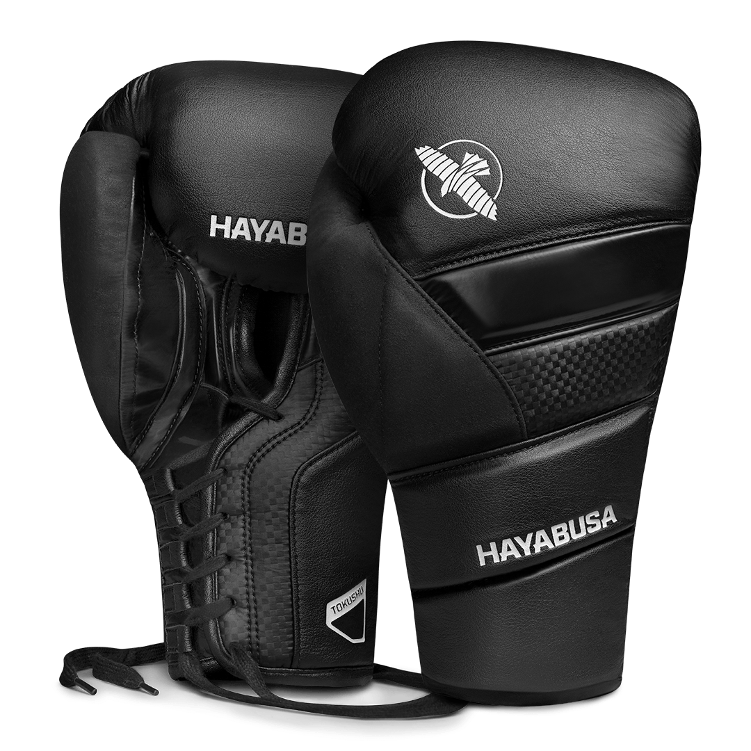 Hayabusa T3 Lace Up Boxing Gloves Ultimate Hand & Wrist Support
