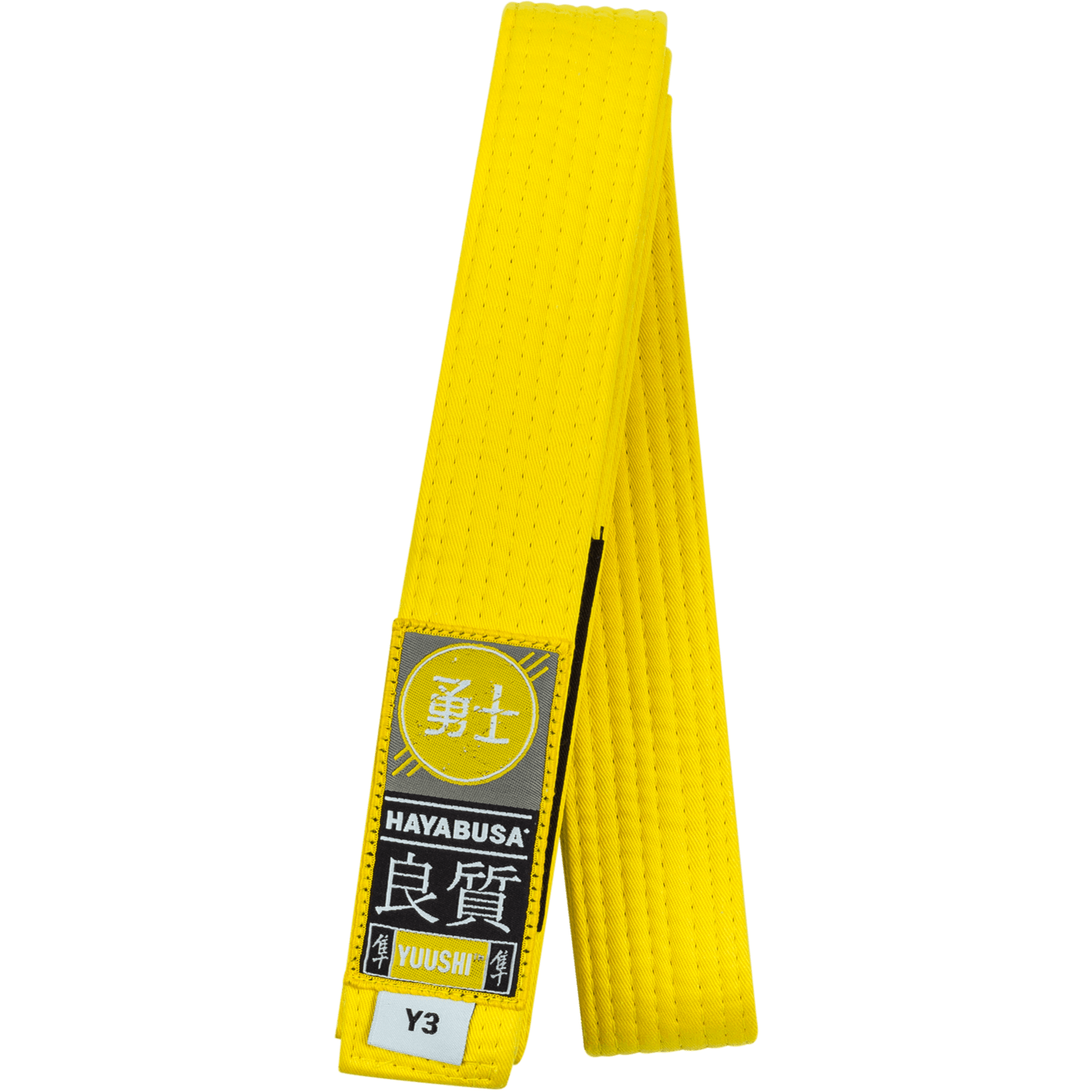 Hayabusa Youth Jiu Jitsu Belt – Green, Y4 | Durable, High-Quality Fabric With Eye-Catching Patch