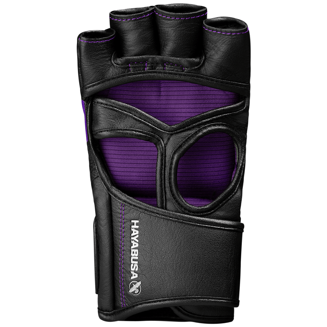 purple mma gloves