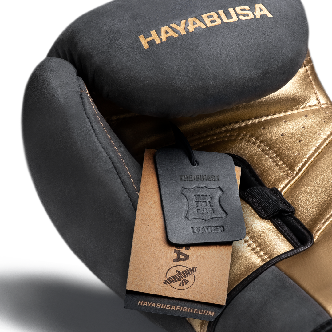 hayabusa black and gold gloves