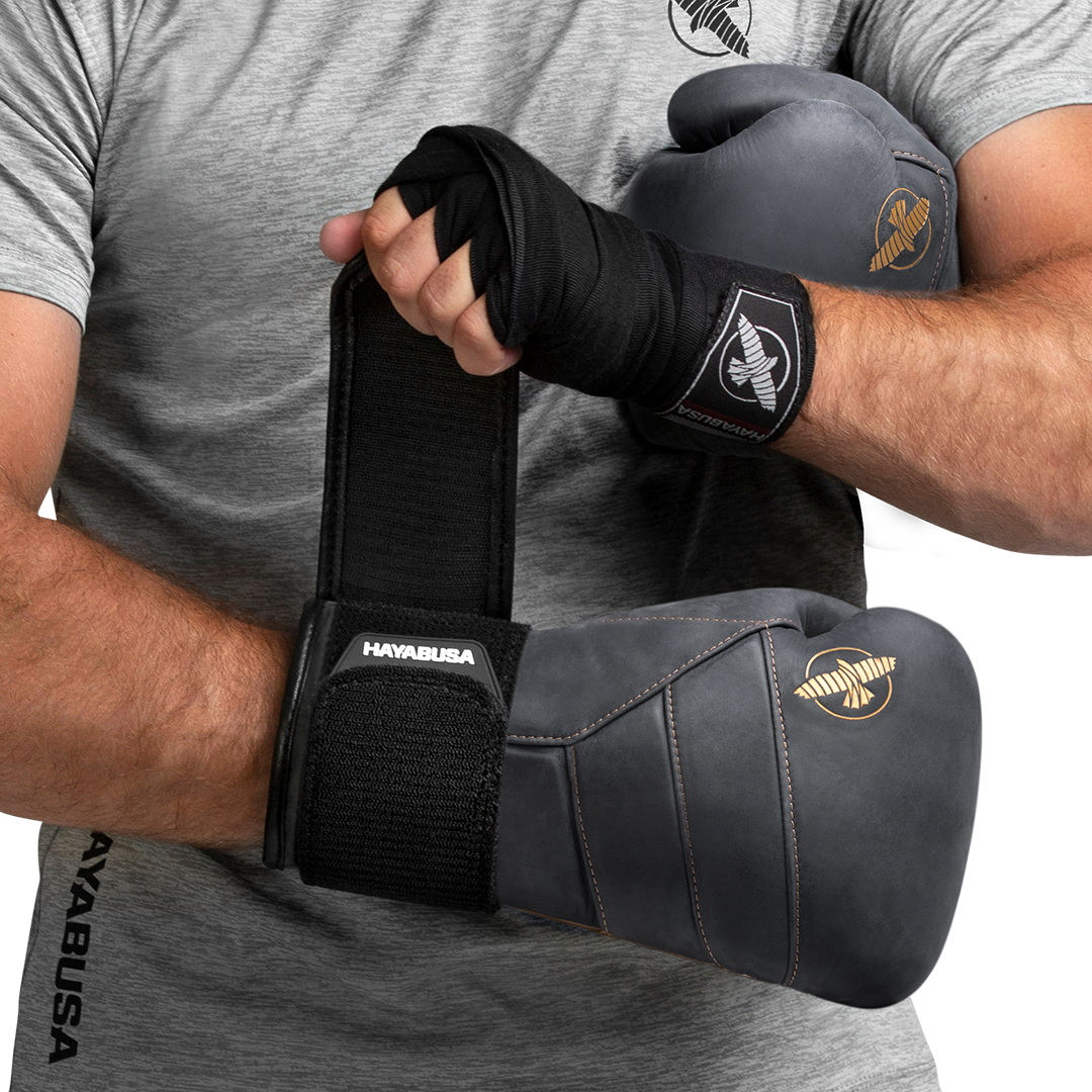 hayabusa black and gold gloves