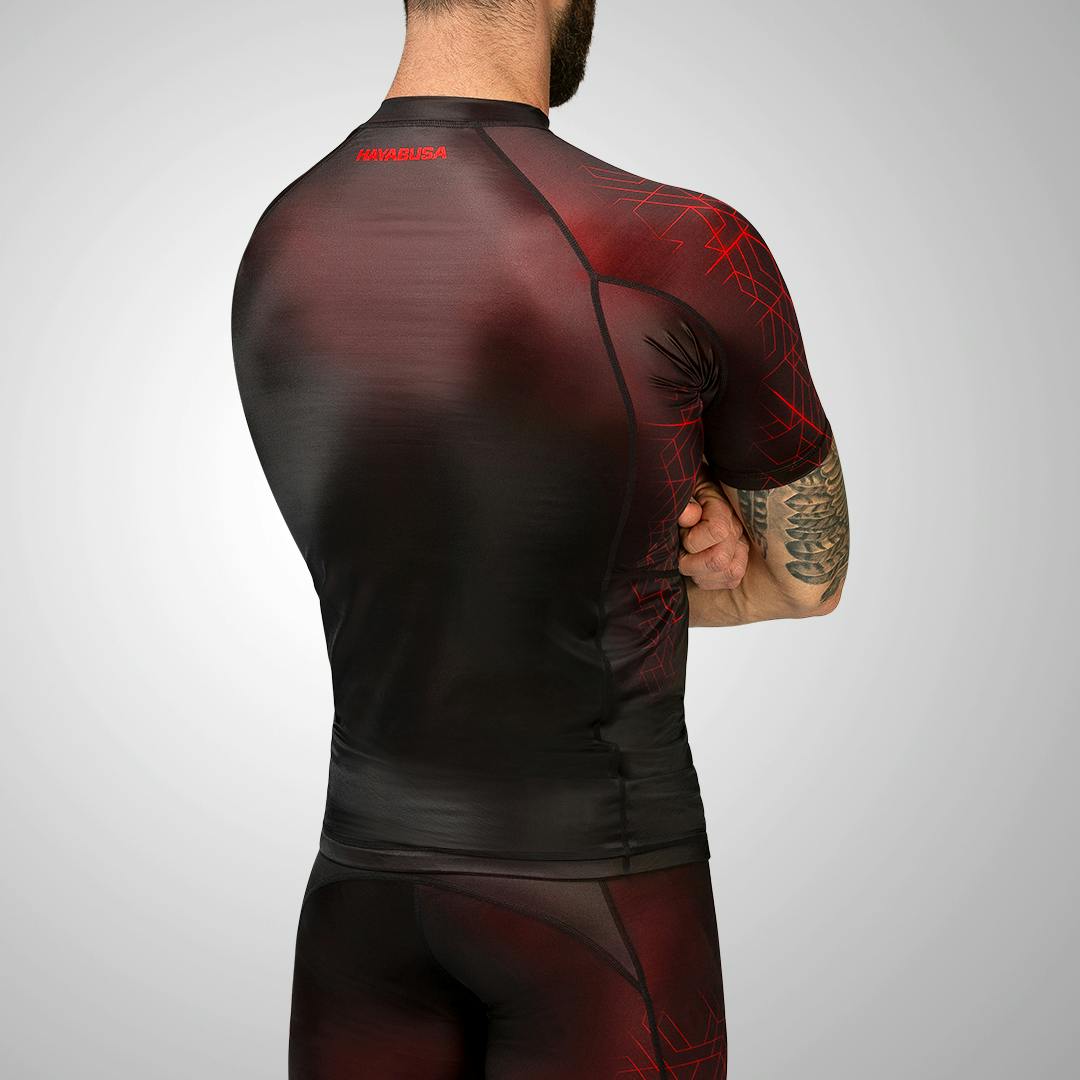 Hayabusa Geo Short Sleeve Rash Guard - Picture 18 of 22