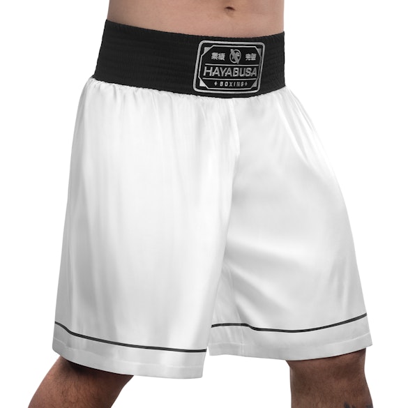 Pro Boxing Shorts, Trunks, White