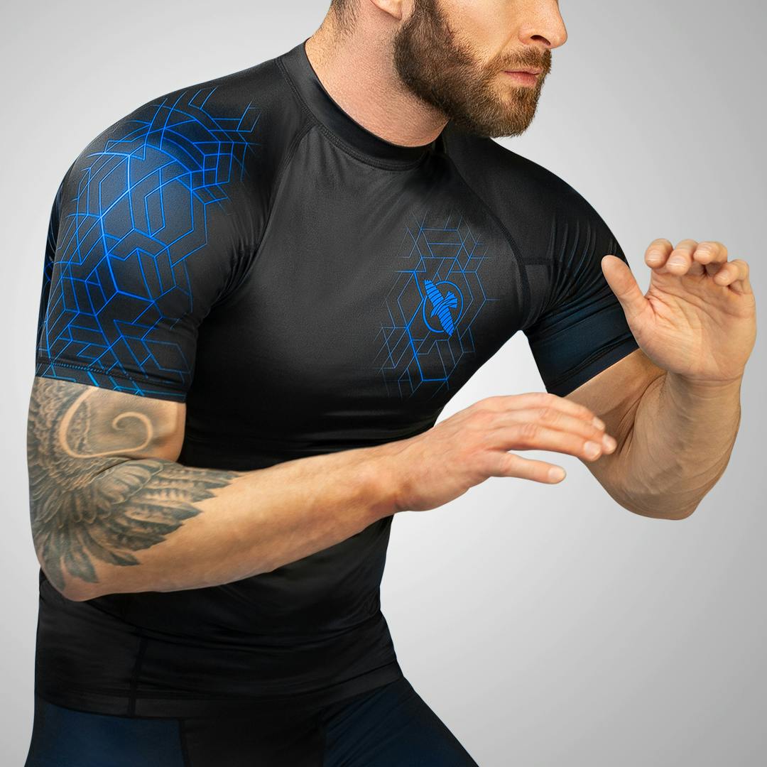 Hayabusa Geo Short Sleeve Rash Guard - Picture 12 of 22