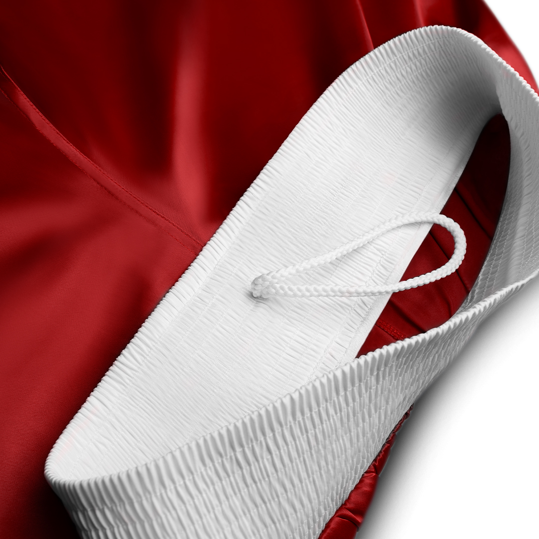 Pro Boxing Shorts, Trunks, Red