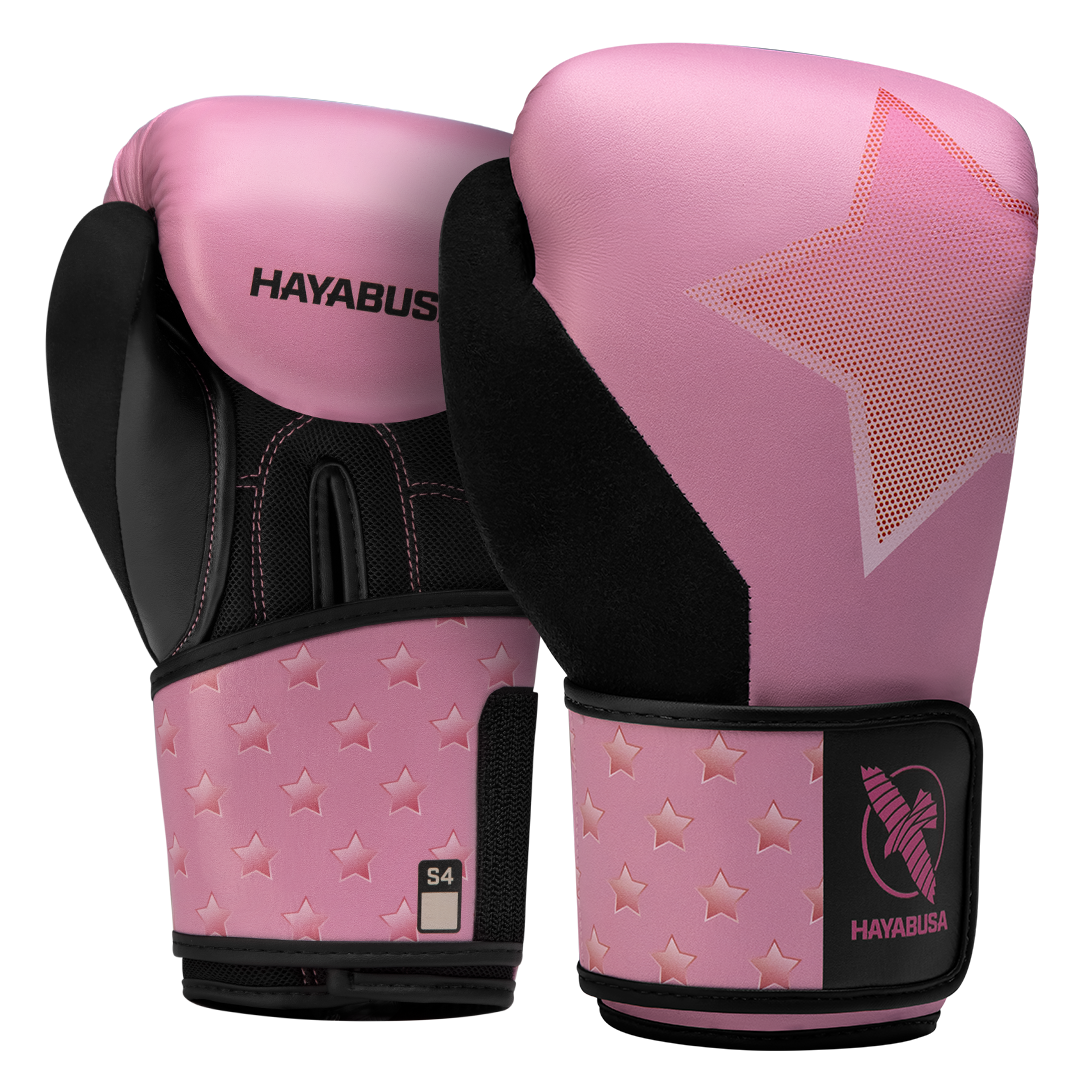 S4 Youth Boxing Gloves Pink Star