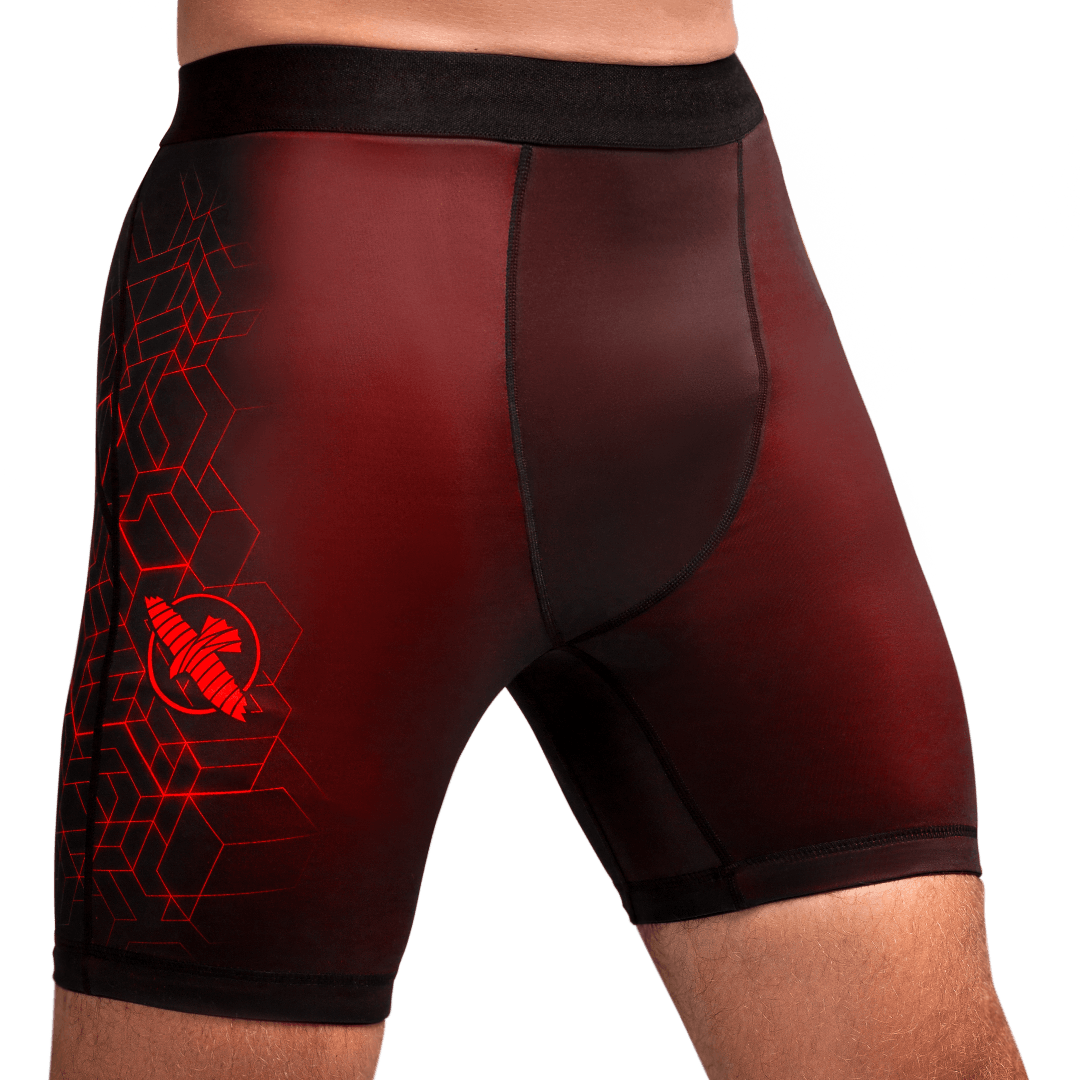 Geo Vale Tudo Shorts Red