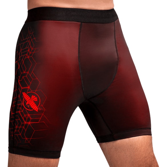 Geo Vale Tudo Shorts Red