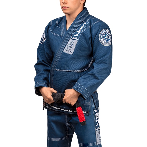 Hayabusa Goorudo 3 Gold Weave Jiu Jitsu Gi Blue