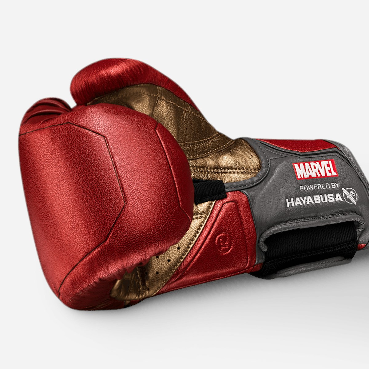 MARVEL® Hero Elite Series: Iron Man Boxing Gloves by Hayabusa