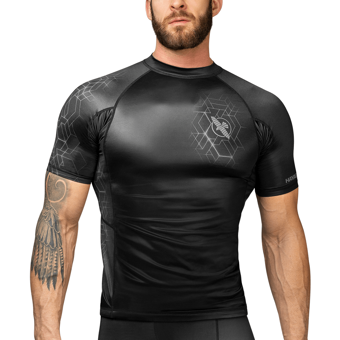 Hayabusa Geo Short Sleeve Rash Guard - Picture 3 of 22