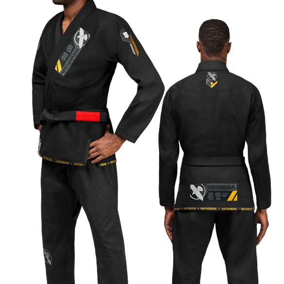 Ascend Lightweight Jiu Jitsu Gi Black