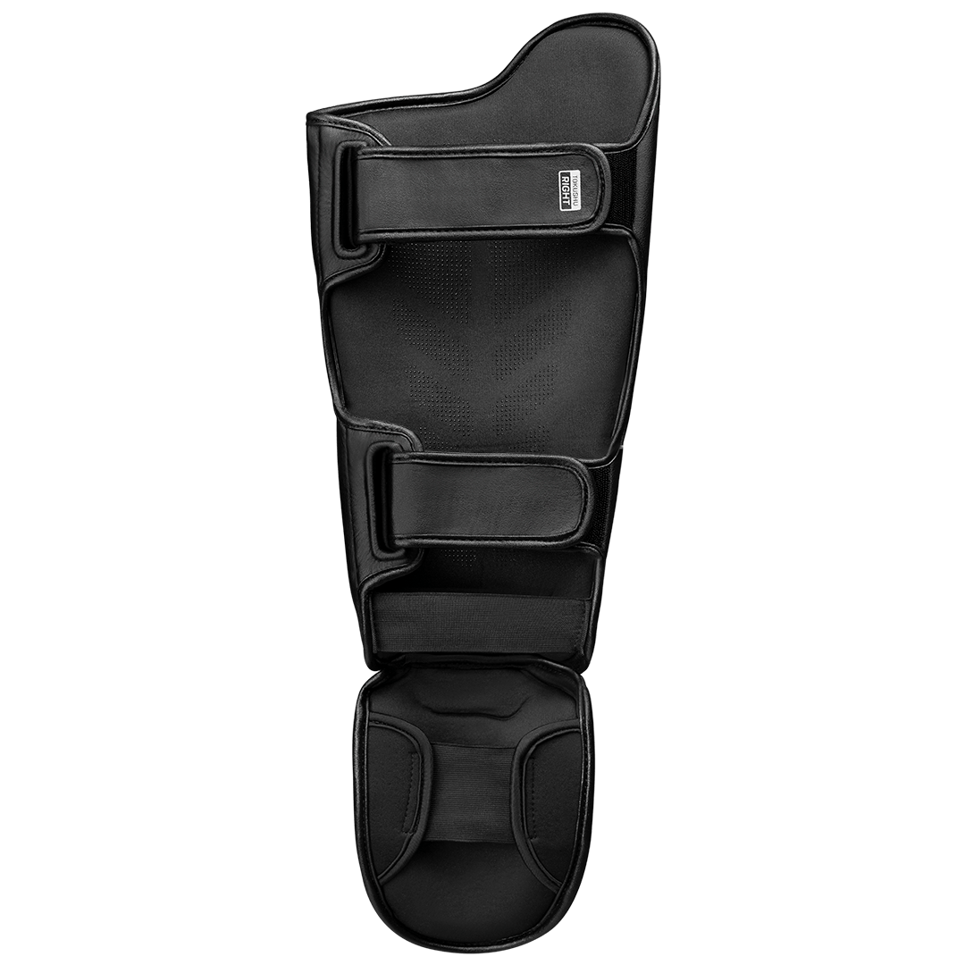 Lx Headgear LX Italian Leather Shin Guards Muay Thai/Kickboxing