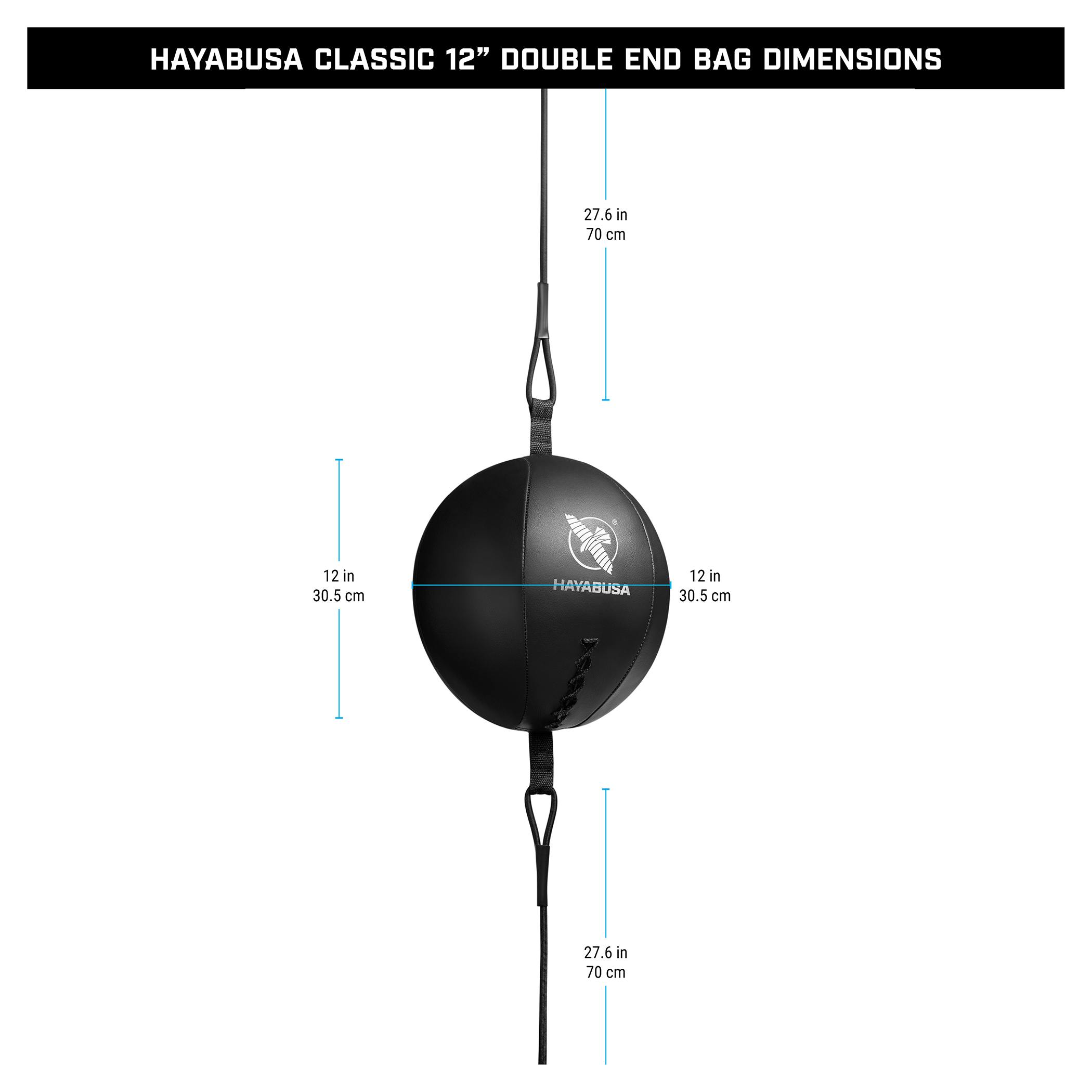 Hayabusa Classic 12” Double End Bag • Hayabusa