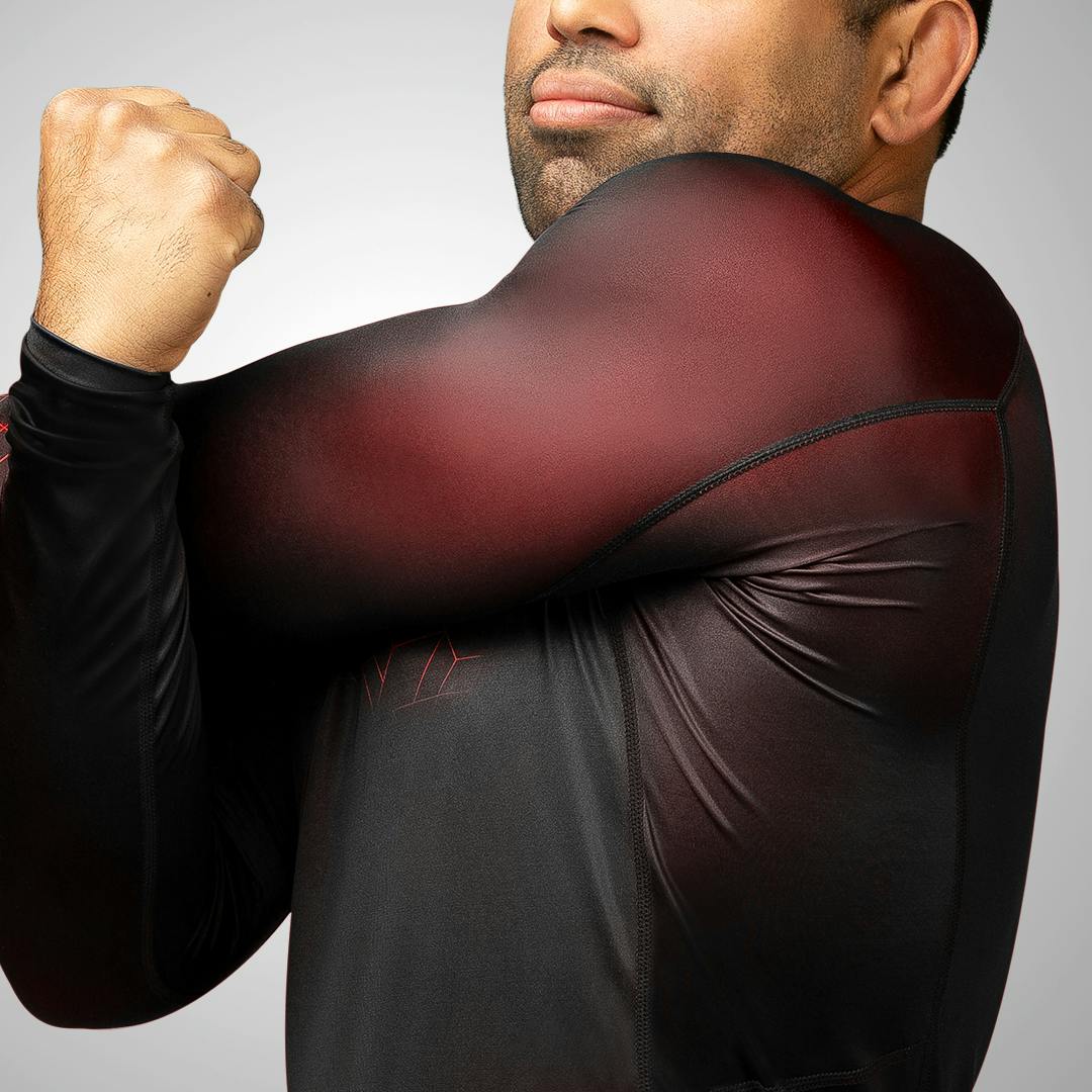 Hayabusa Geo Long Sleeve Rash Guard - Picture 20 of 22