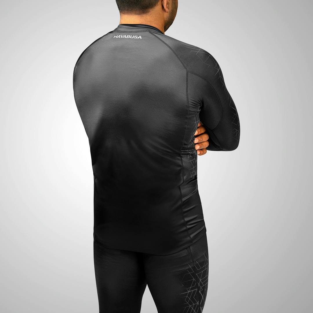 Hayabusa Geo Long Sleeve Rash Guard - Picture 4 of 22