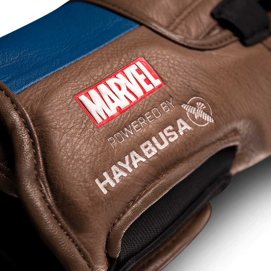 Captain America Boxing Gloves Marvel Hero Elite • Hayabusa