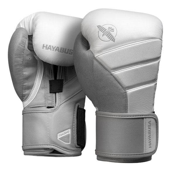 T3 Boxing Gloves White & Grey