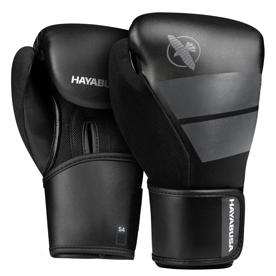 S4 Youth Boxing Gloves Black