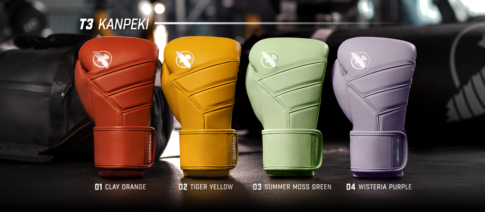 Hayabusa T3 Boxing Glove Color Options • Hayabusa Fight