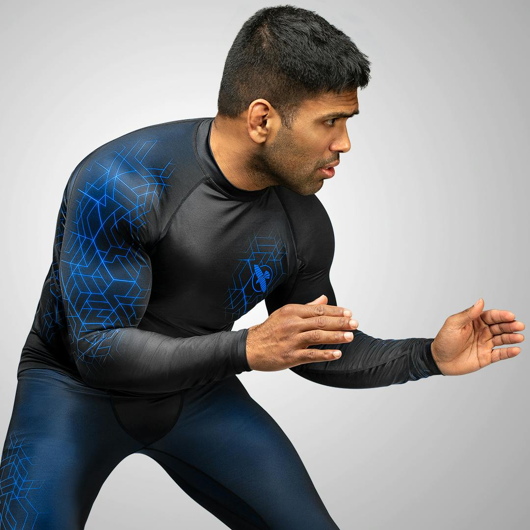 Hayabusa Geo Long Sleeve Rash Guard - Picture 12 of 22