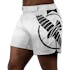 White/Black Hayabusa Mid-Thigh Icon Fight Shorts - Main shot
