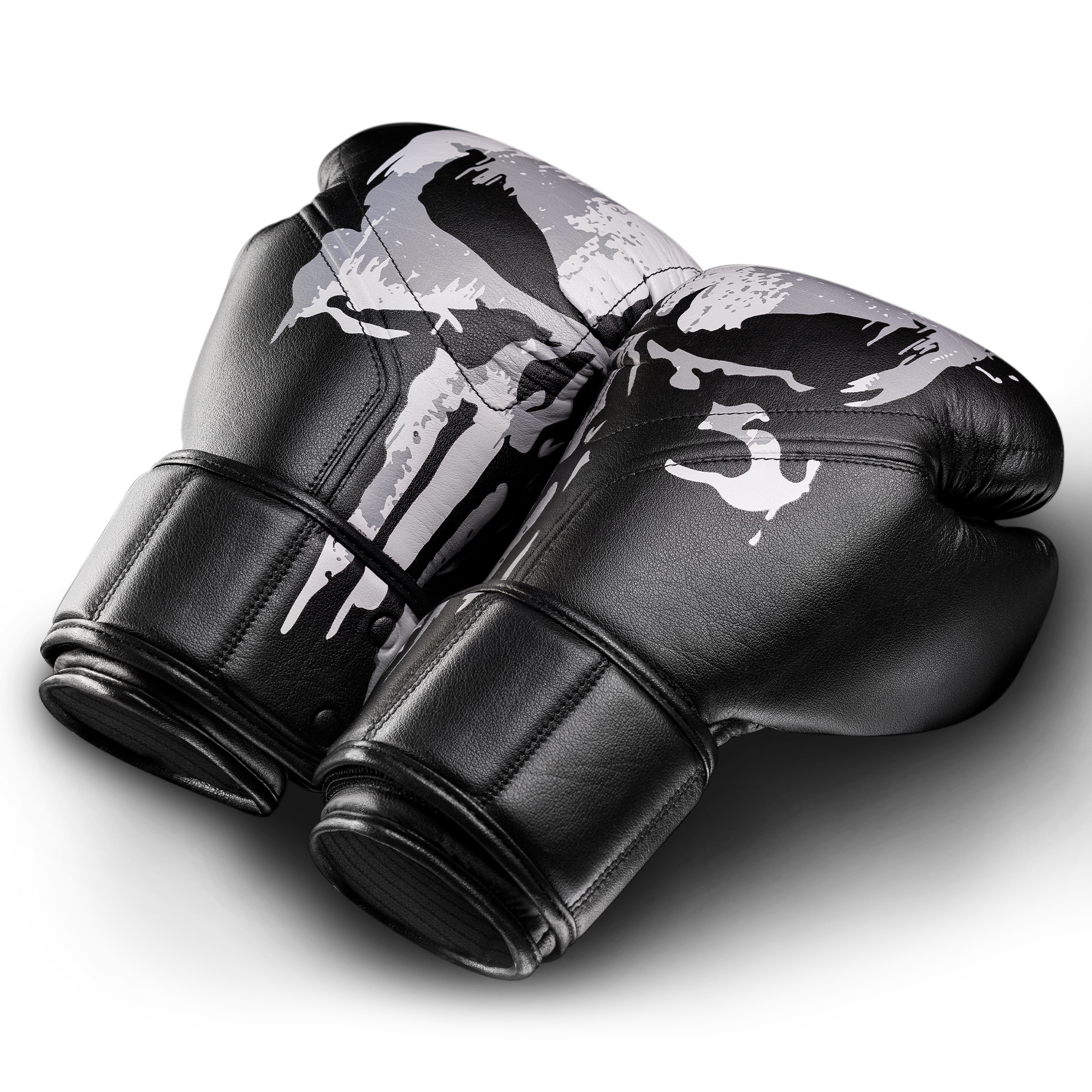 The punisher boxing store gloves