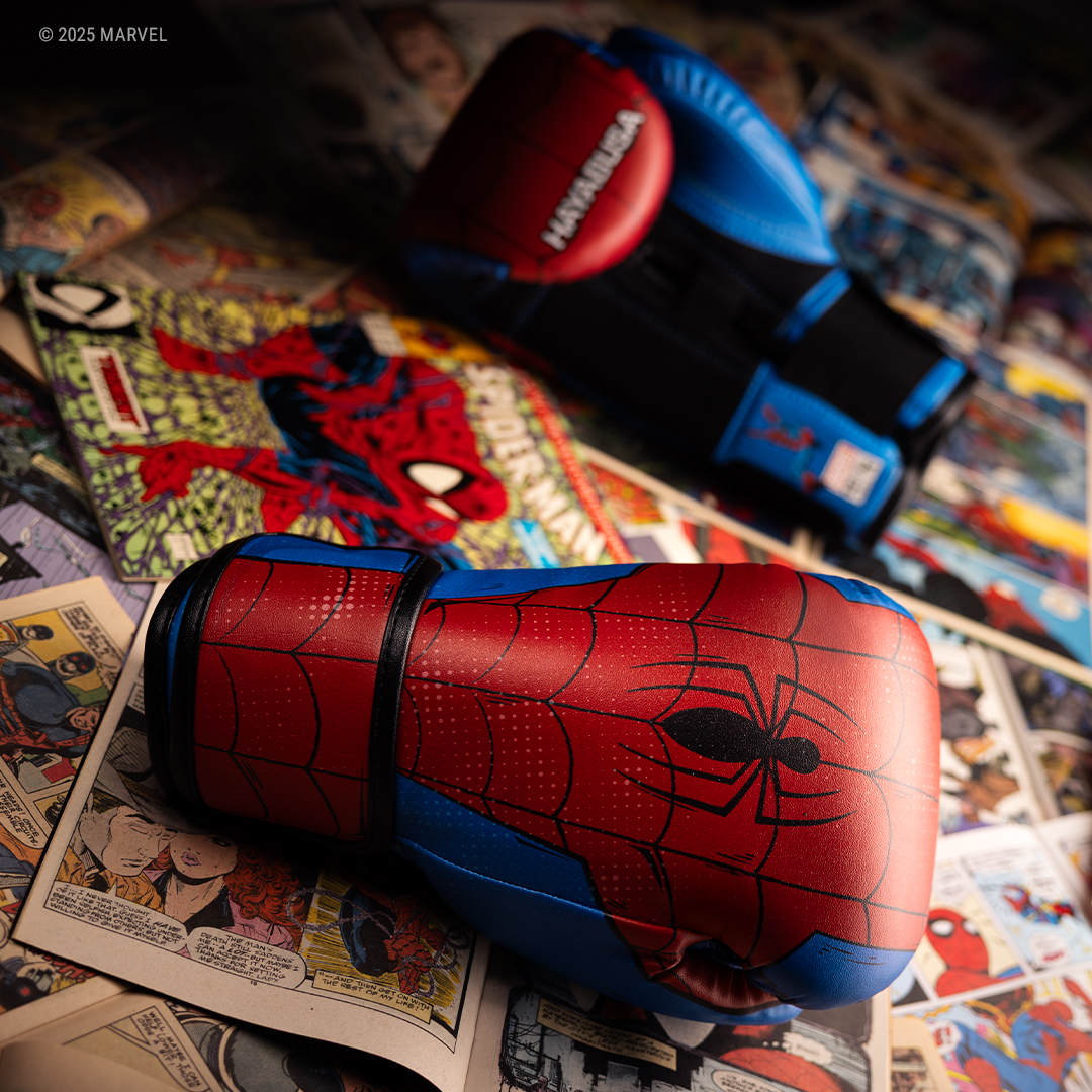 HAYABUSA ボクシンググローブ 16oz マーベル スパイダーマン Hayabusa | Marvel Spider-Man Boxing Gloves | Adults & Kids • Hayabusa