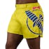Yellow/Blue Hayabusa Icon Mid-Thigh Fight Shorts - Main shot