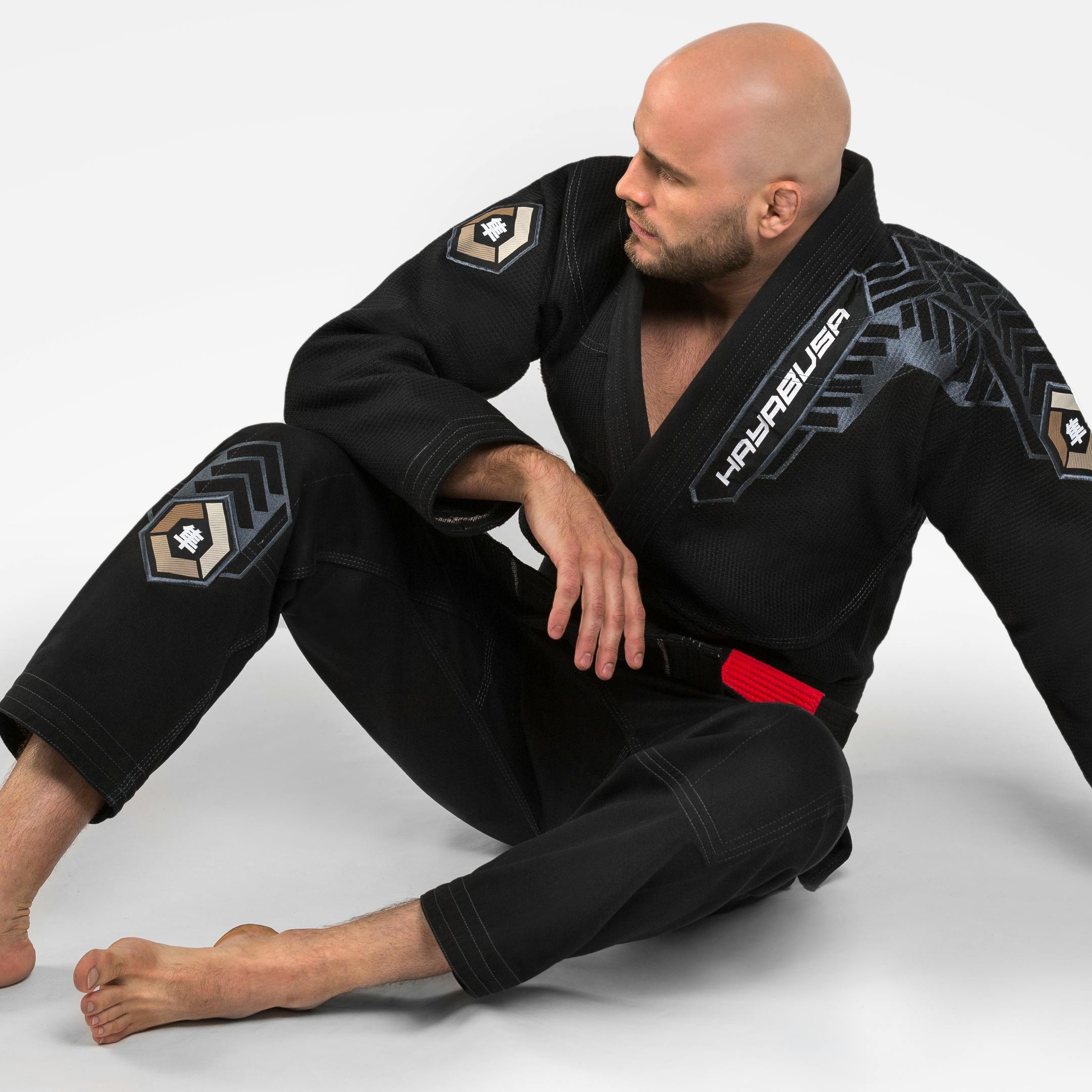 Hayabusa Gold gewebt Krieger Jiu Jitsu Gi - Bild 14 von 25