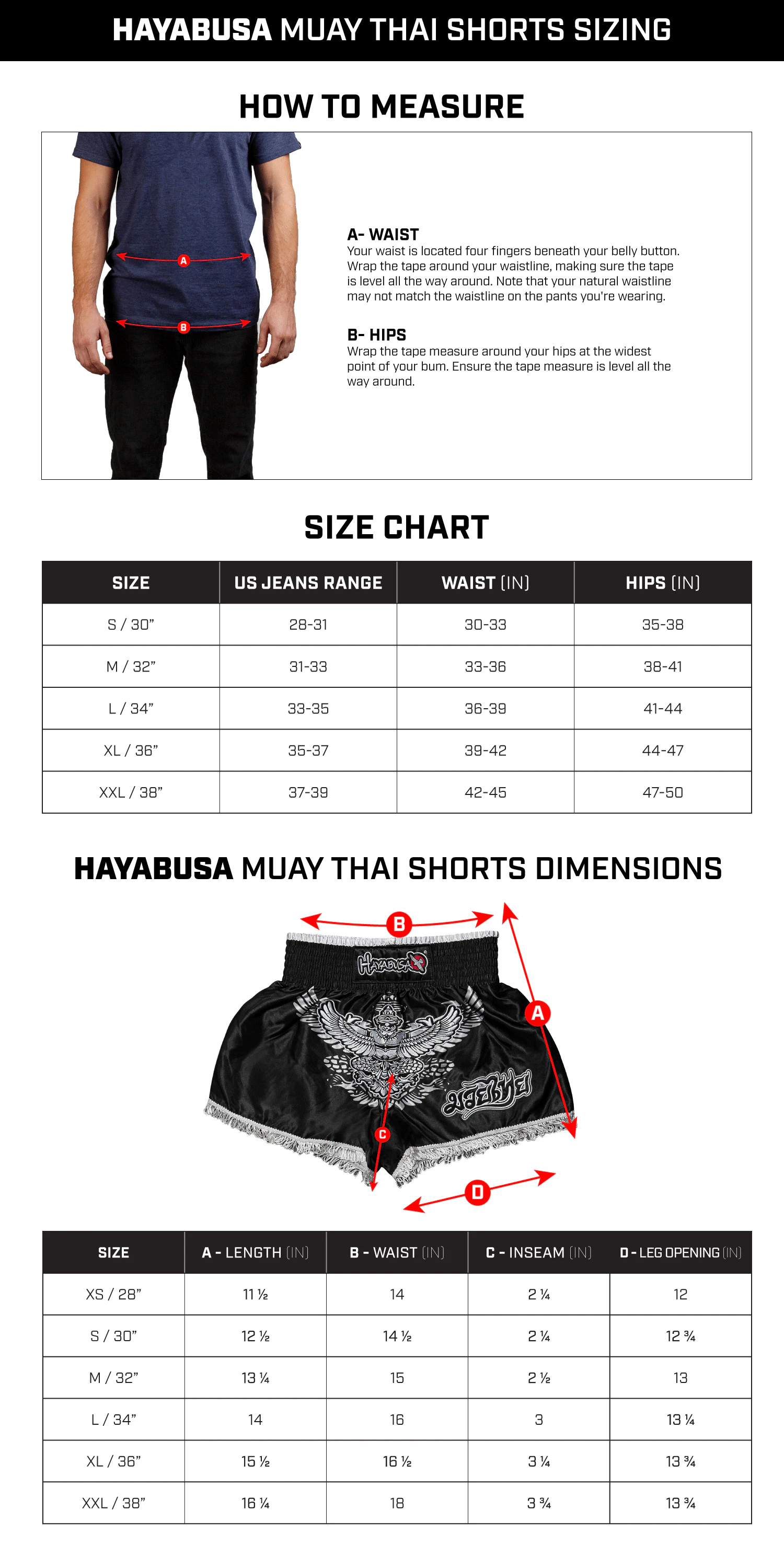 Falcon Muay Thai Shorts • Hayabusa Canada
