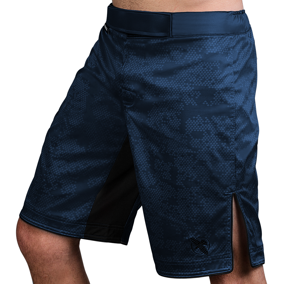 Hexagon Fight Shorts Navy