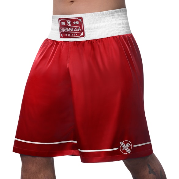 Pro Boxing Shorts, Trunks, Red