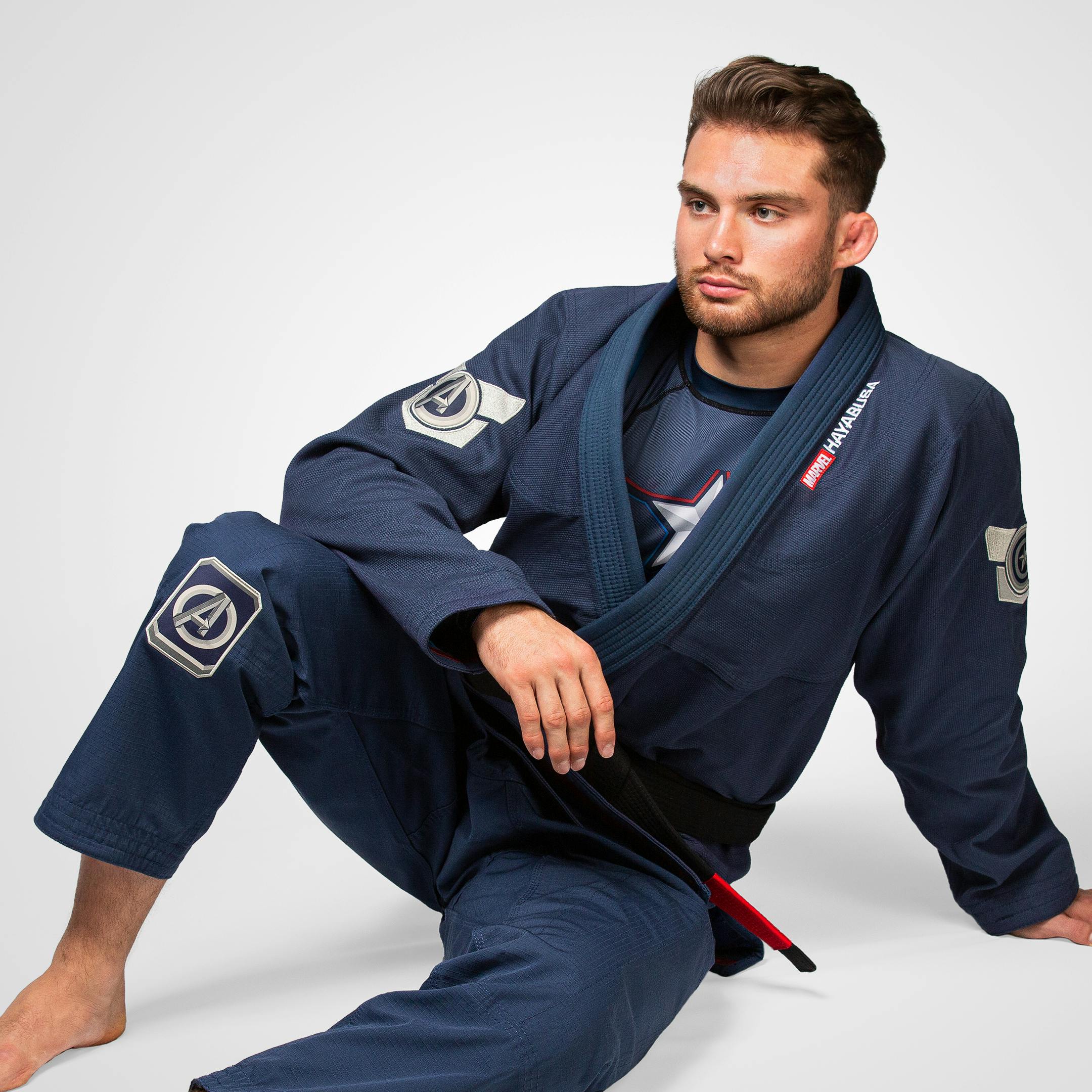 Hayabusa Captain America Jiu Jitsu Gi - Bild 8 von 8