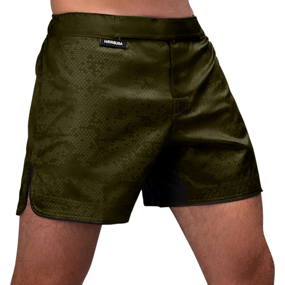 Hayabusa Hex Mid-Thigh Shorts | Hybrid Fight Shorts • Hayabusa Hayabusa Hex Mid-Thigh Shorts | Hybrid Fight Shorts • Hayabusa