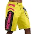 Yellow/Blue Icon Fight Shorts - Main shot w right perspective