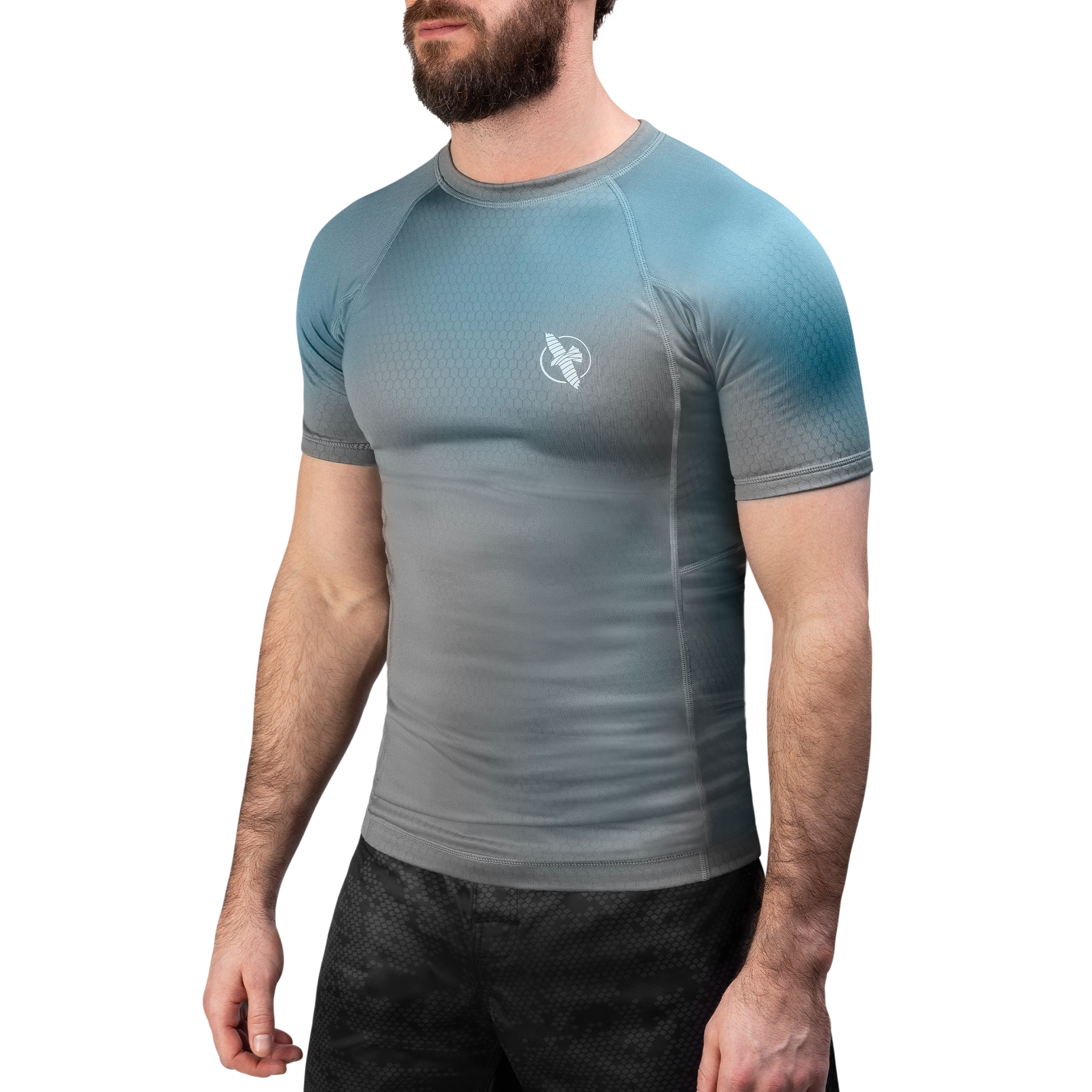 short sleeve rash guard men's