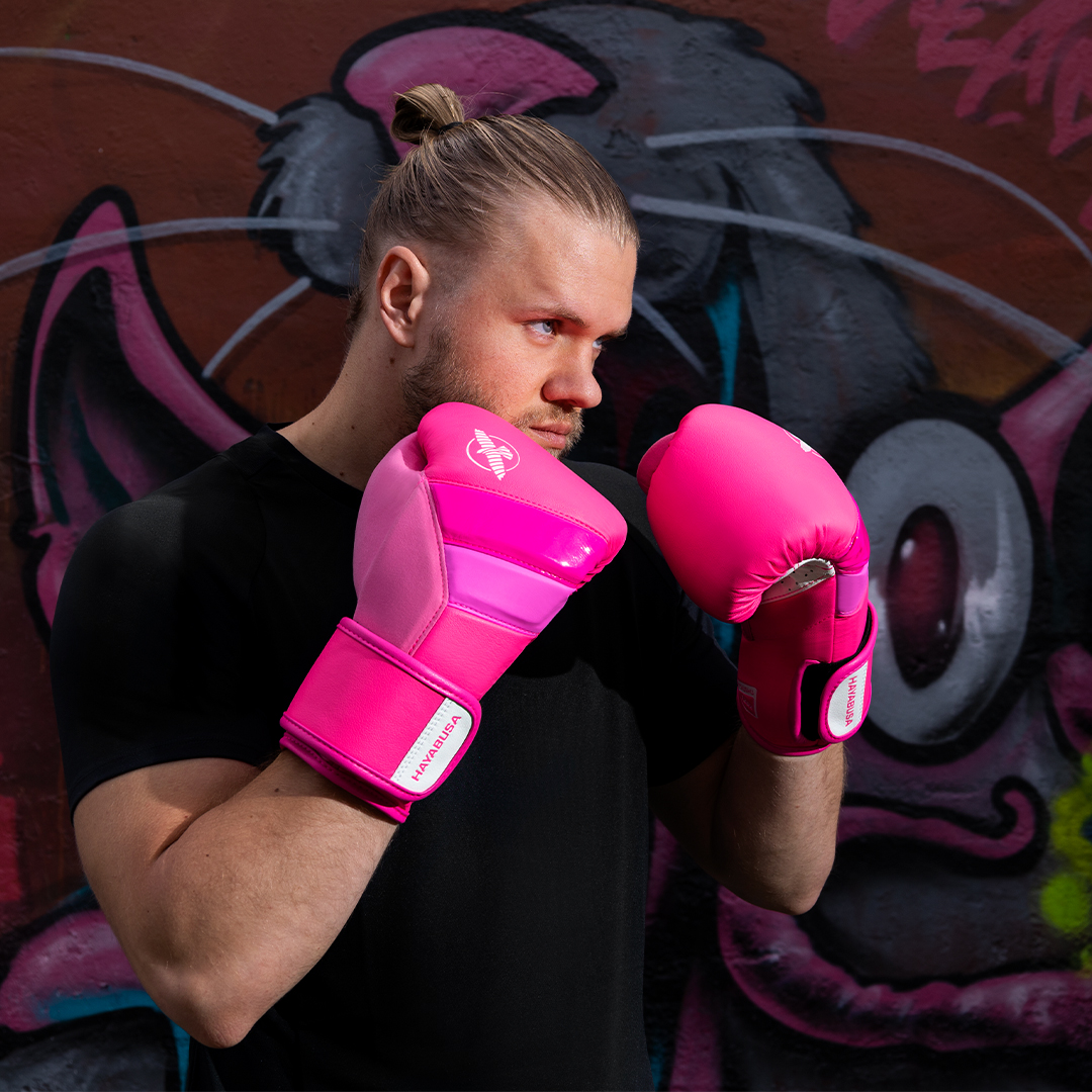 Neon store boxing gloves