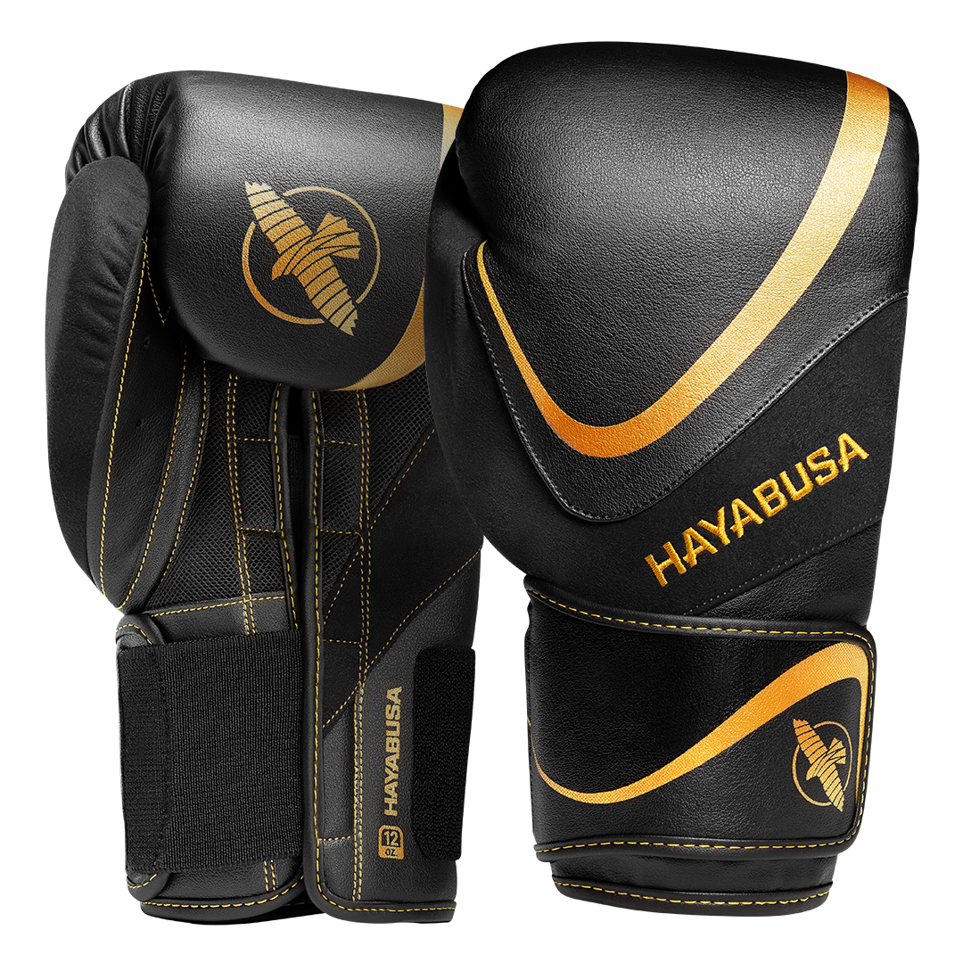 hayabusa black and gold gloves