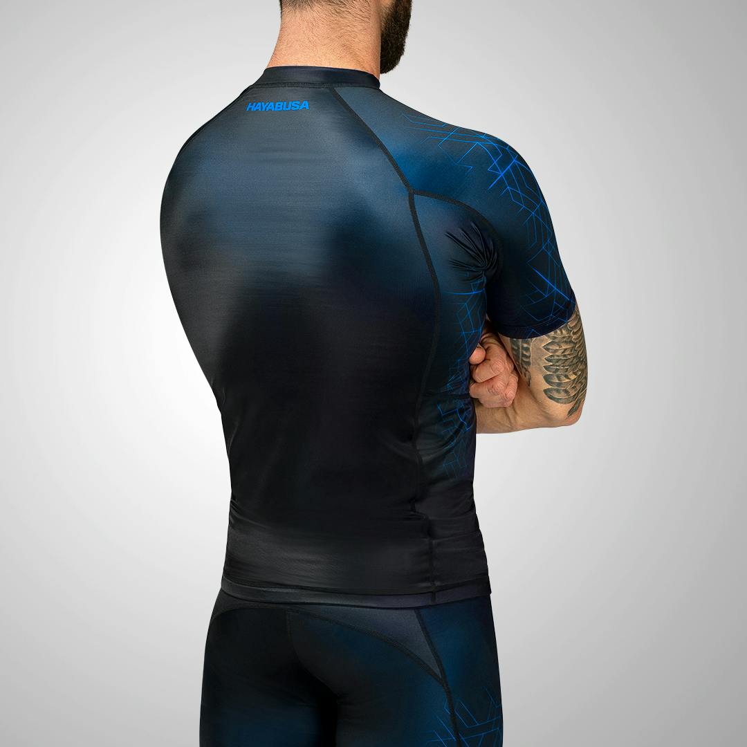 Hayabusa Geo Short Sleeve Rash Guard - Picture 11 of 22