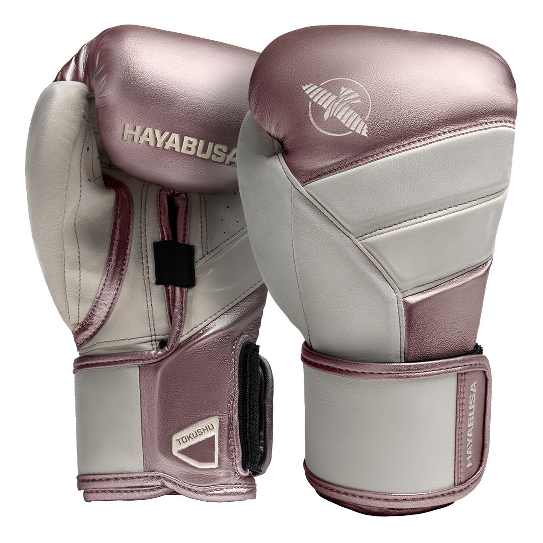 T3 Boxing Gloves Rose Gold