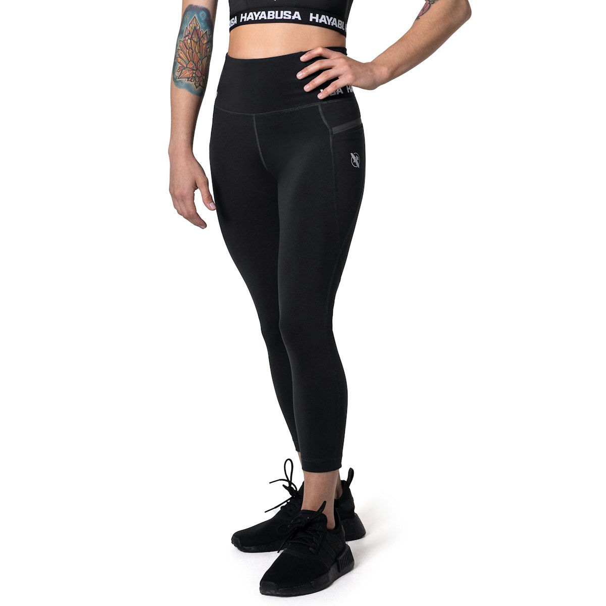 huaai women high-waisted ny leggings sport push up yoga pants casual pants  for women black s