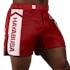 Red/White Hayabusa Icon Mid-Thigh Fight Shorts - Main shot w right side perspective