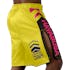 Yellow/Blue Icon Fight Shorts - Back with right perspective