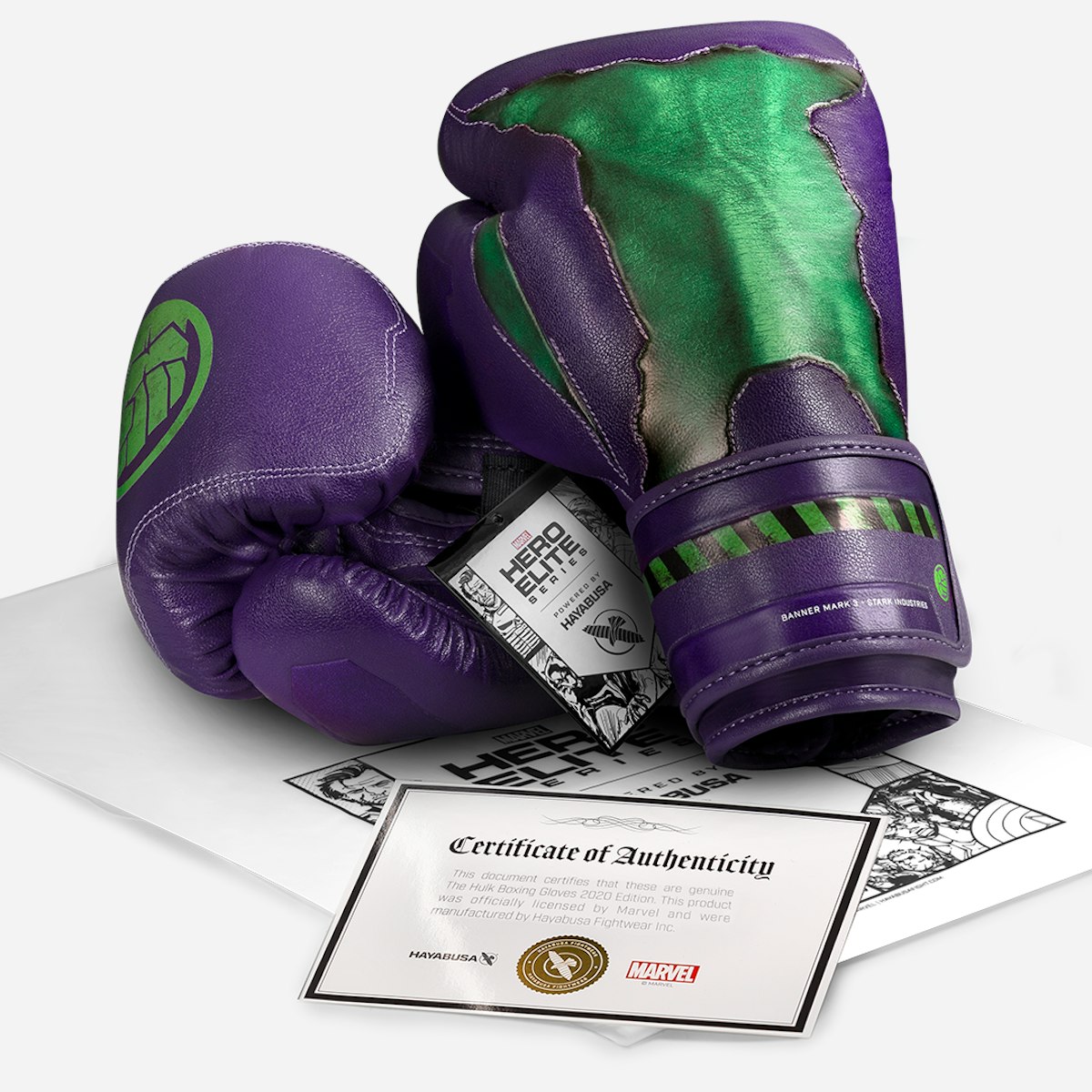 Hulk Boxing Gloves Marvel Hero Elite Hayabusa